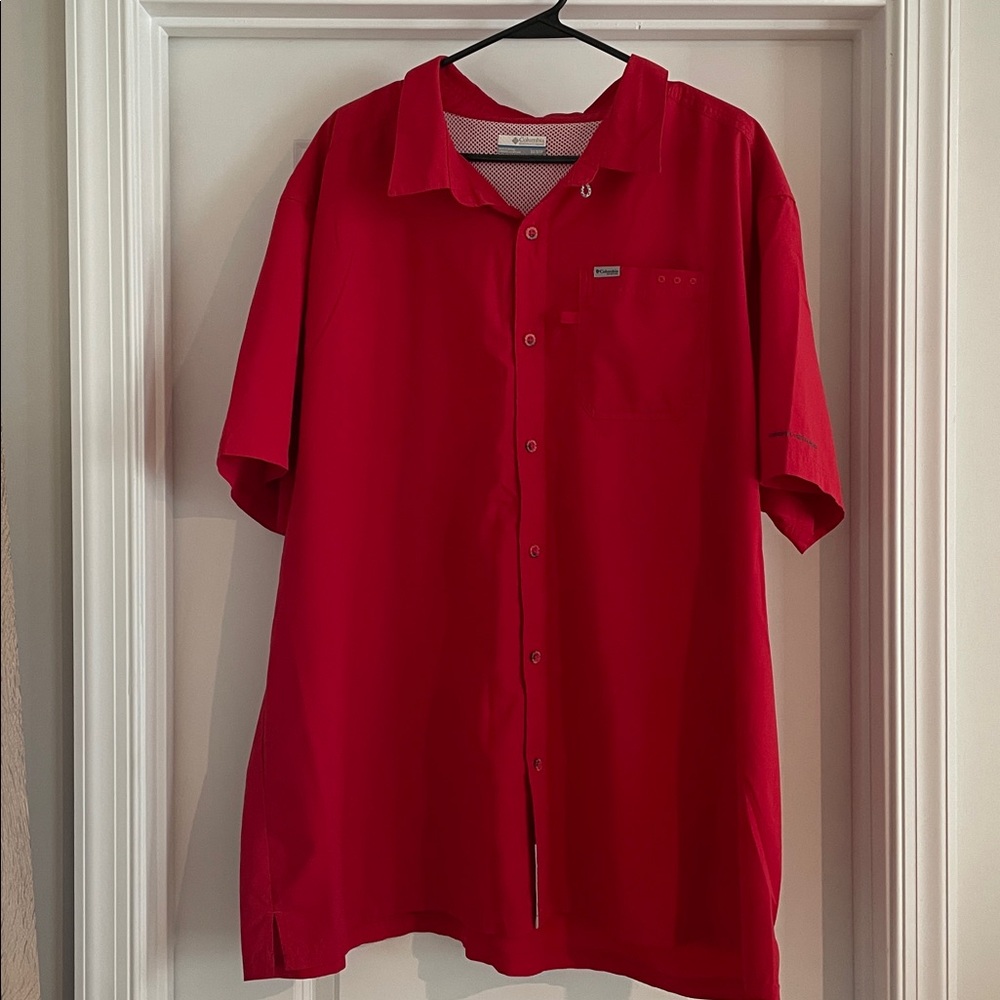 Columbia Crimson Short Sleeve Shirt
